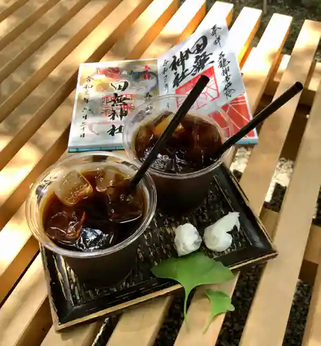 田無神社の食事