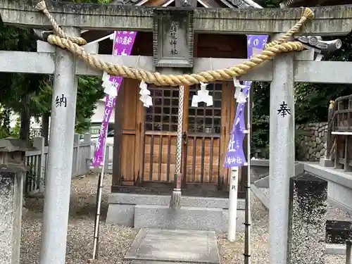 中筋八幡神社の鳥居