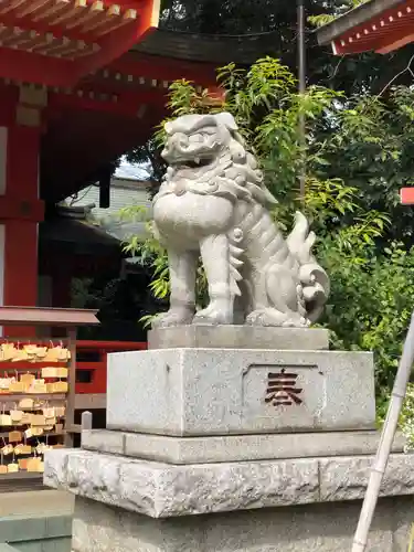 自由が丘熊野神社の狛犬