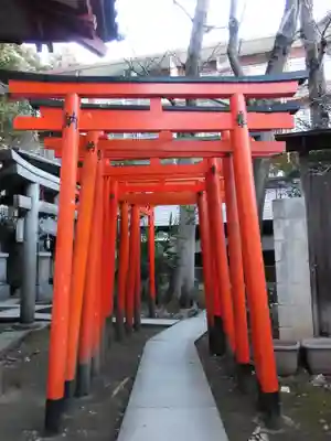 王子稲荷神社の鳥居