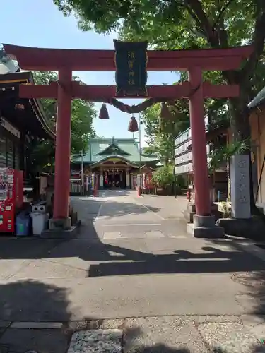 須賀神社の鳥居
