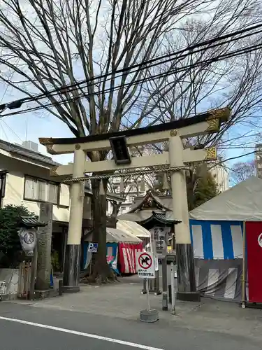 子安神社の鳥居