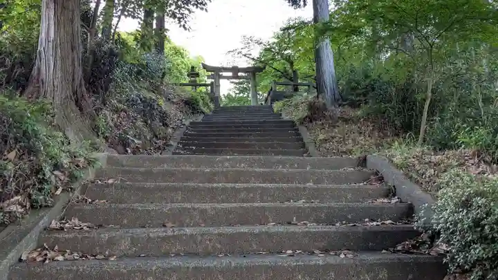 富岡天満宮の景色