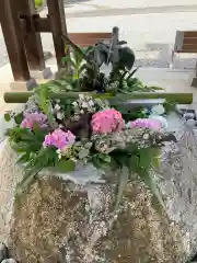 白鷺神社の手水