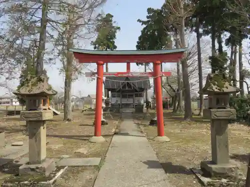 四ケ所神社の鳥居