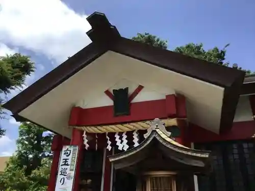 元郷氷川神社の本殿