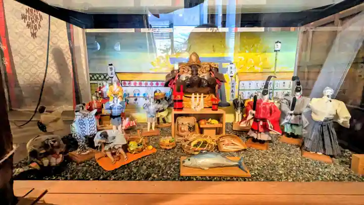 波除神社(波除稲荷神社)の像