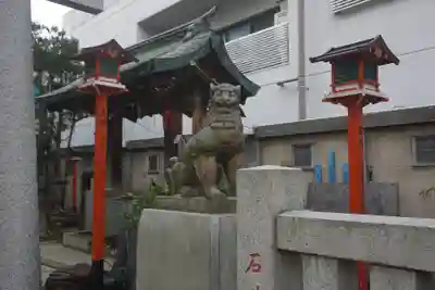 吉原神社の狛犬