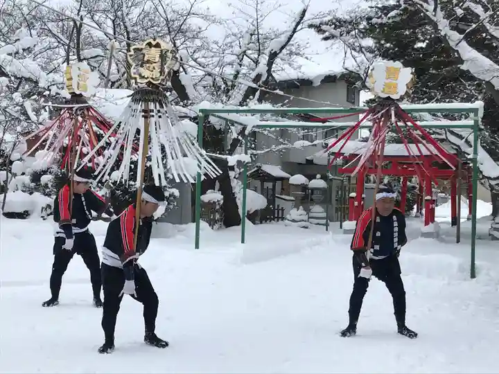 沖館稲荷神社のお祭り