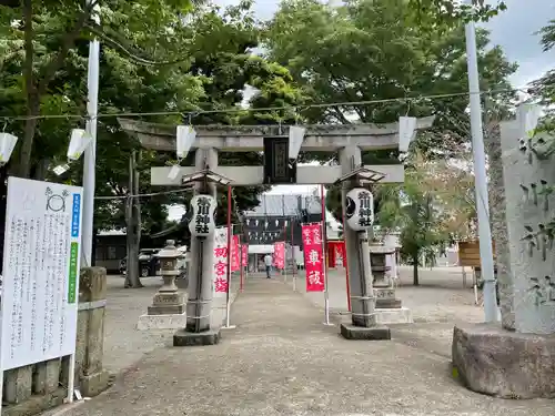 相模原氷川神社の鳥居