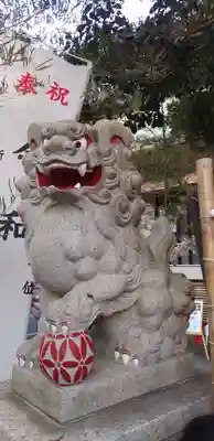 菊名神社の狛犬