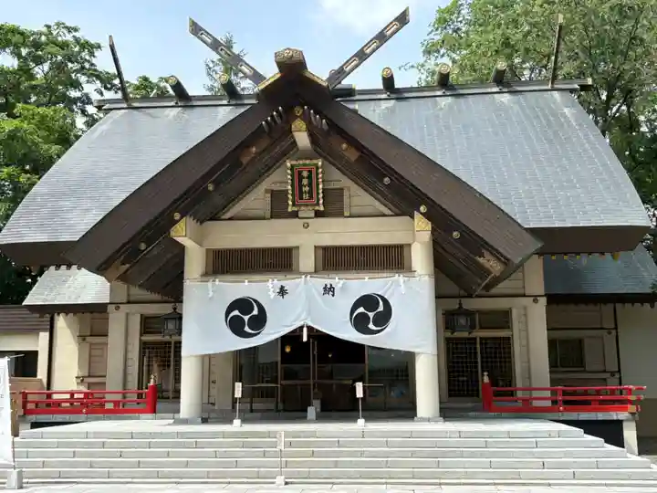 帯廣神社の本殿・本堂