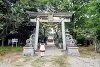 東端八劔神社の鳥居