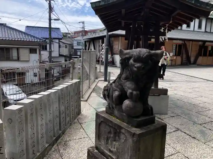 太田杉山神社・横濱水天宮の狛犬