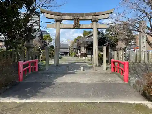 常葉神社の鳥居