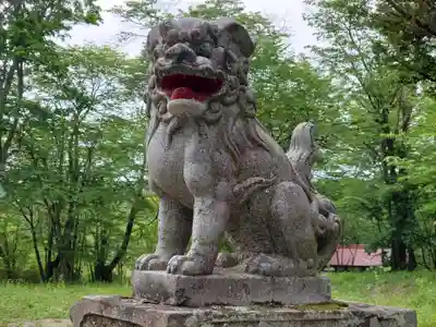 勝山神社の狛犬