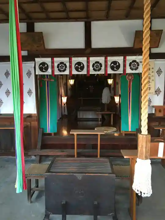 簸川神社の本殿・本堂
