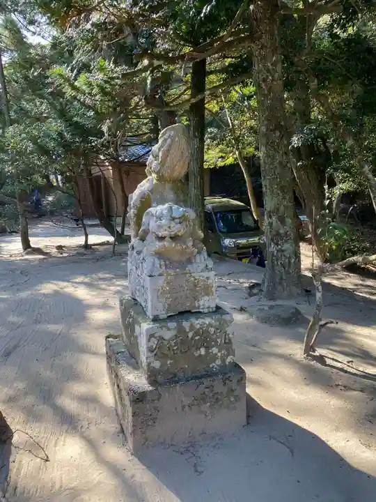 白兎神社の狛犬