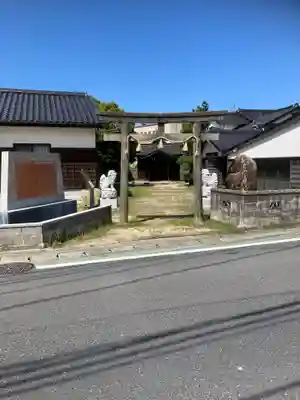 大内神社の鳥居