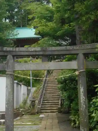 大船熊野神社の鳥居