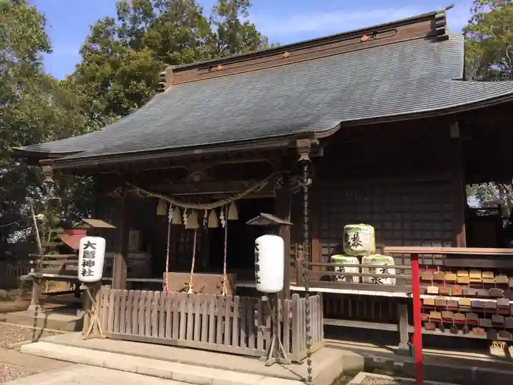 大鷲神社の本殿・本堂