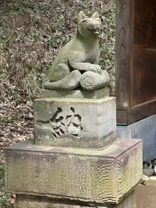 勧請稲荷神社の狛犬
