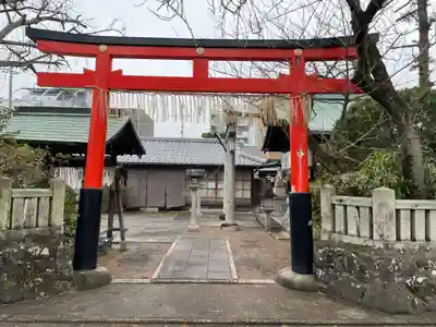 石井神社の鳥居