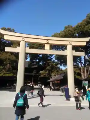 明治神宮の鳥居