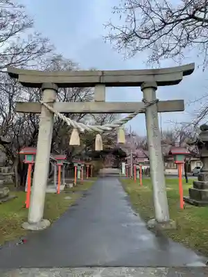 石狩八幡神社の鳥居