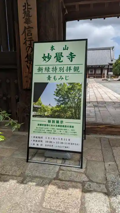 妙覺寺(妙覚寺)(京都府)