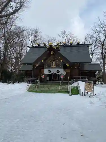 旭川神社の本殿