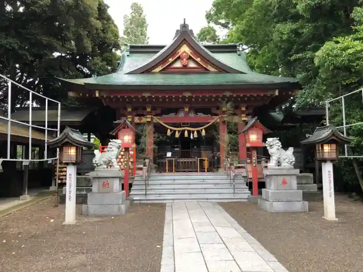 前川神社の本殿・本堂