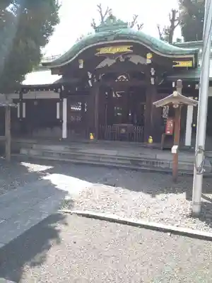 白金氷川神社の本殿・本堂