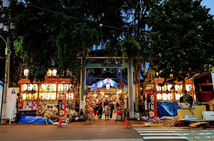 波除神社(波除稲荷神社)の鳥居