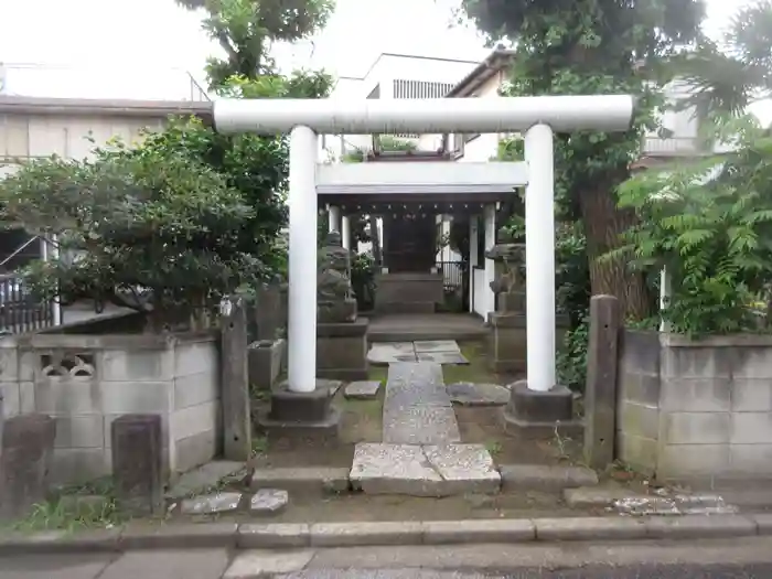 院内香取神社の鳥居