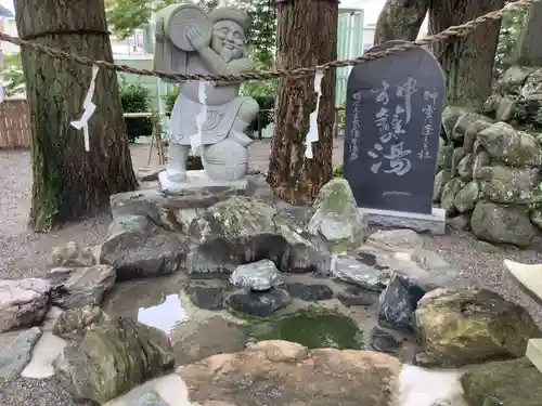 温泉神社〜いわき湯本温泉〜の像