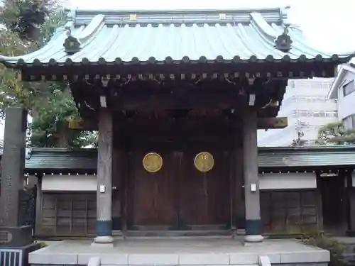 蓮慶寺の山門・神門