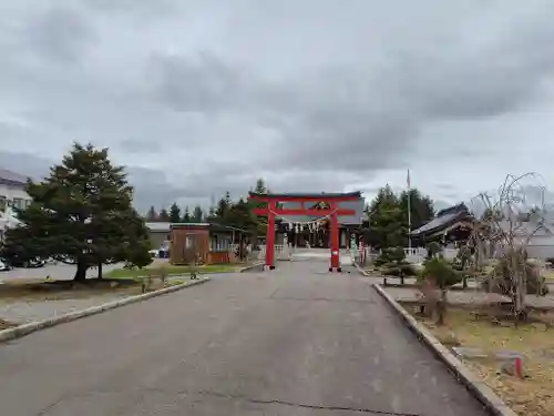 美瑛神社の鳥居