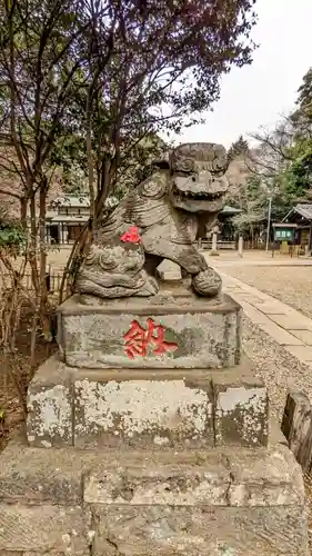 畑子安神社の狛犬