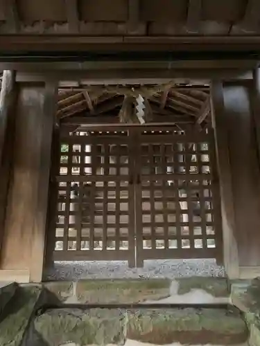 篠畑神社の本殿