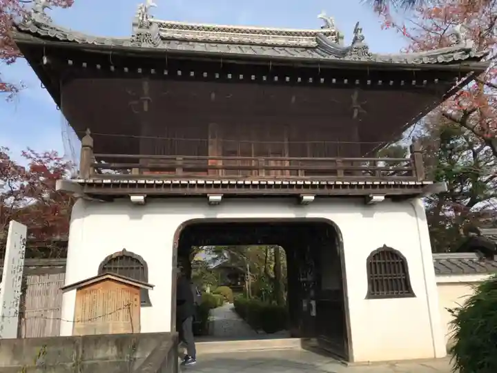 元慶寺の山門・神門