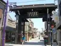 法華経寺の山門・神門