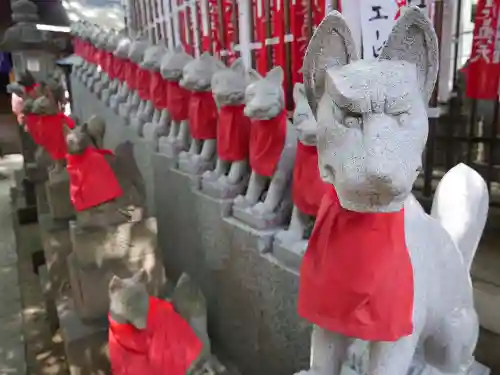 豊川稲荷東京別院の狛犬