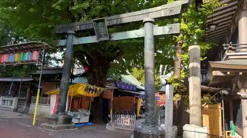 湯島天満宮の鳥居