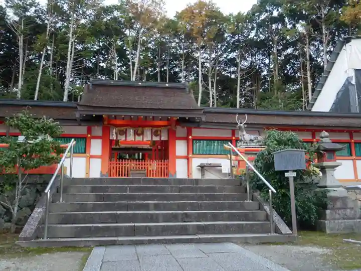 大原野神社の本殿・本堂