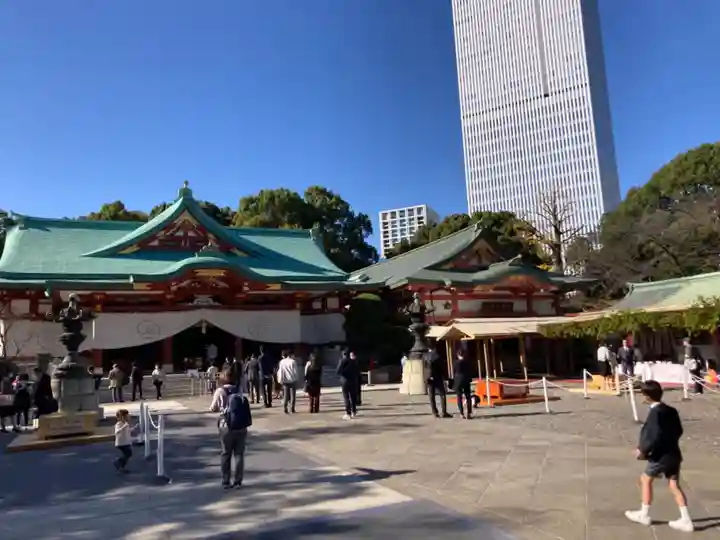 日枝神社の本殿・本堂