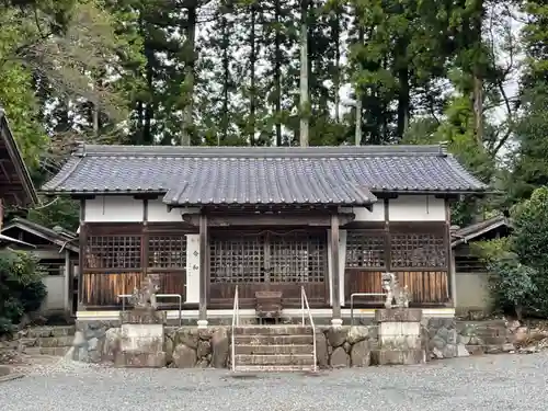 新町神社の本殿・本堂