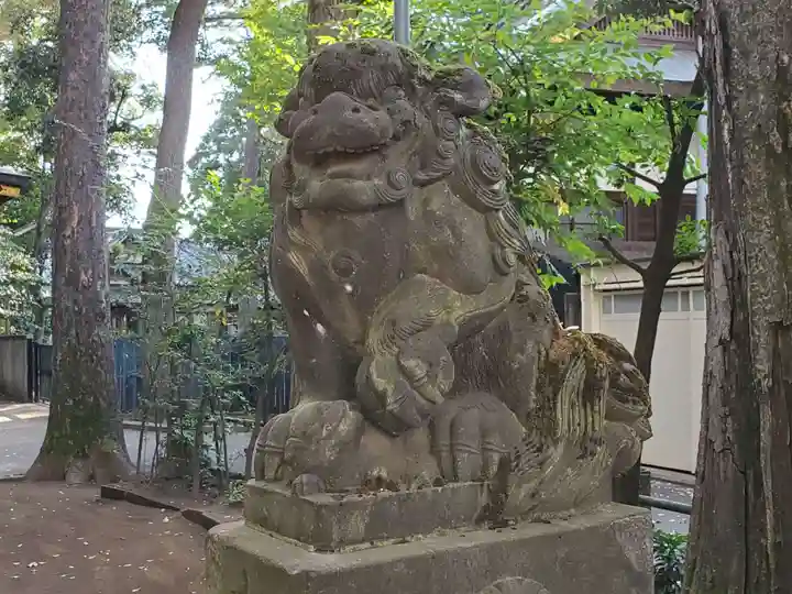 荻窪八幡神社の狛犬