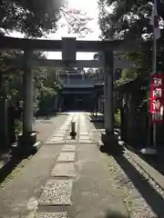 忍　諏訪神社・東照宮　の鳥居