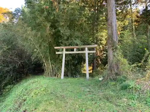 小御嶽神社の鳥居